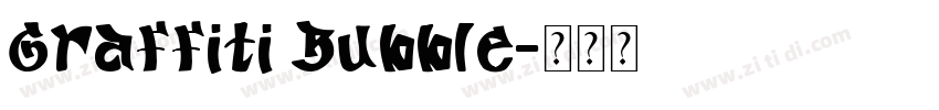 Graffiti Bubble字体转换